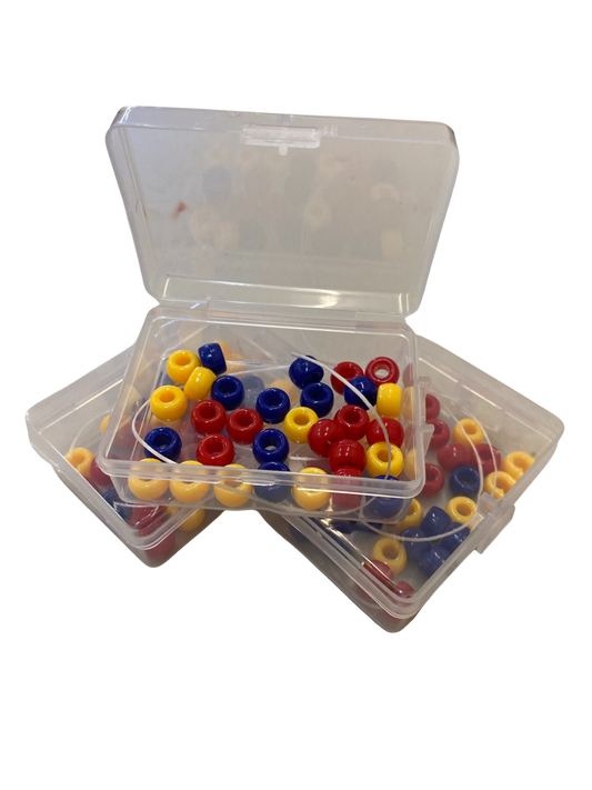 Navy Blue, Yellow and Red Bead Kit (Crows Colours)